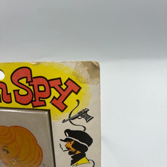 Vintage HIGH SPY Wooly Willy 1966 Magnetic Wand Hair Toy NO WAND Rare Susie - Picture 6 of 9